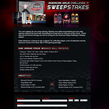 g4tv sweepstakes